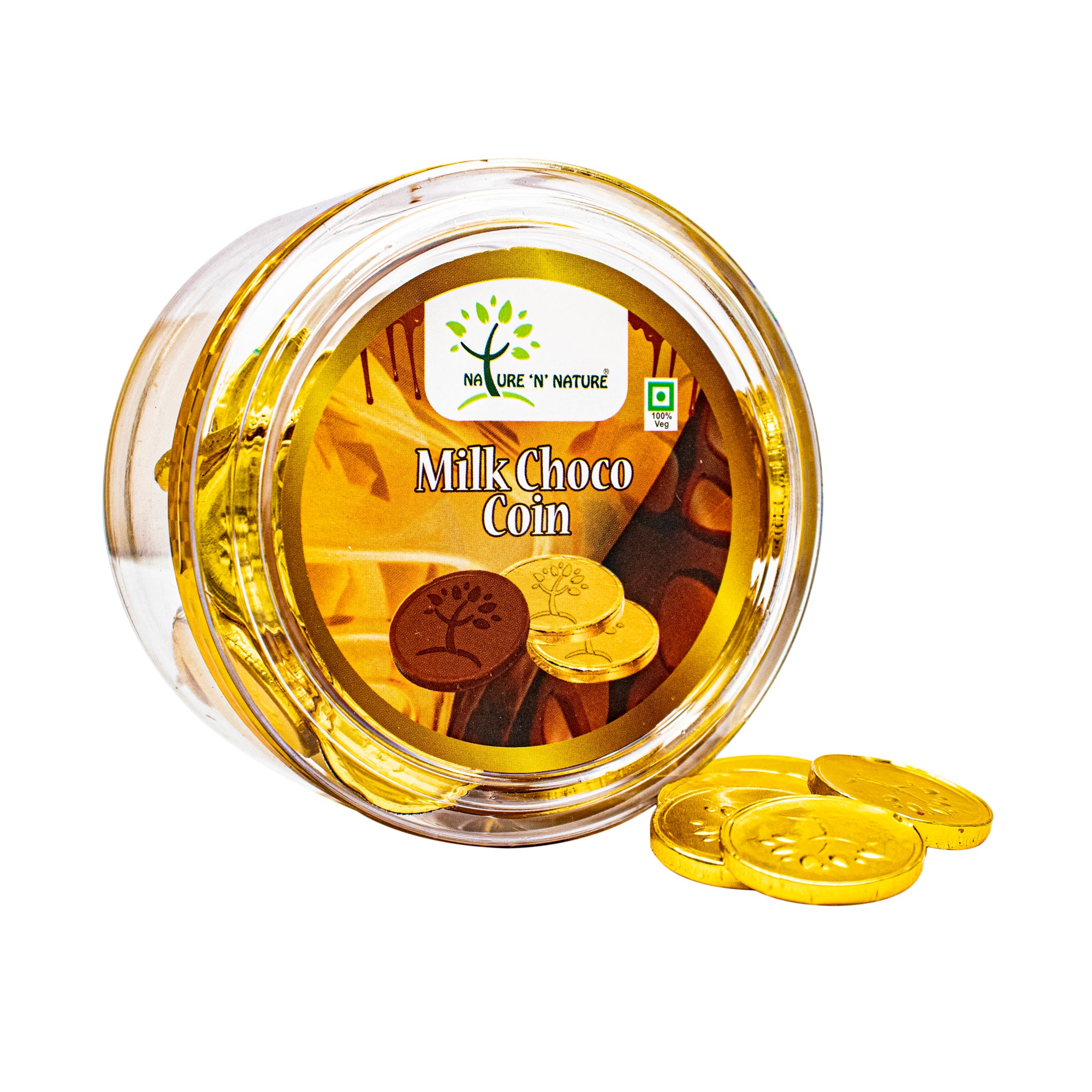 NATURE N NATURE Gold Coin MILK Chocolates 135 gms Gold Coin